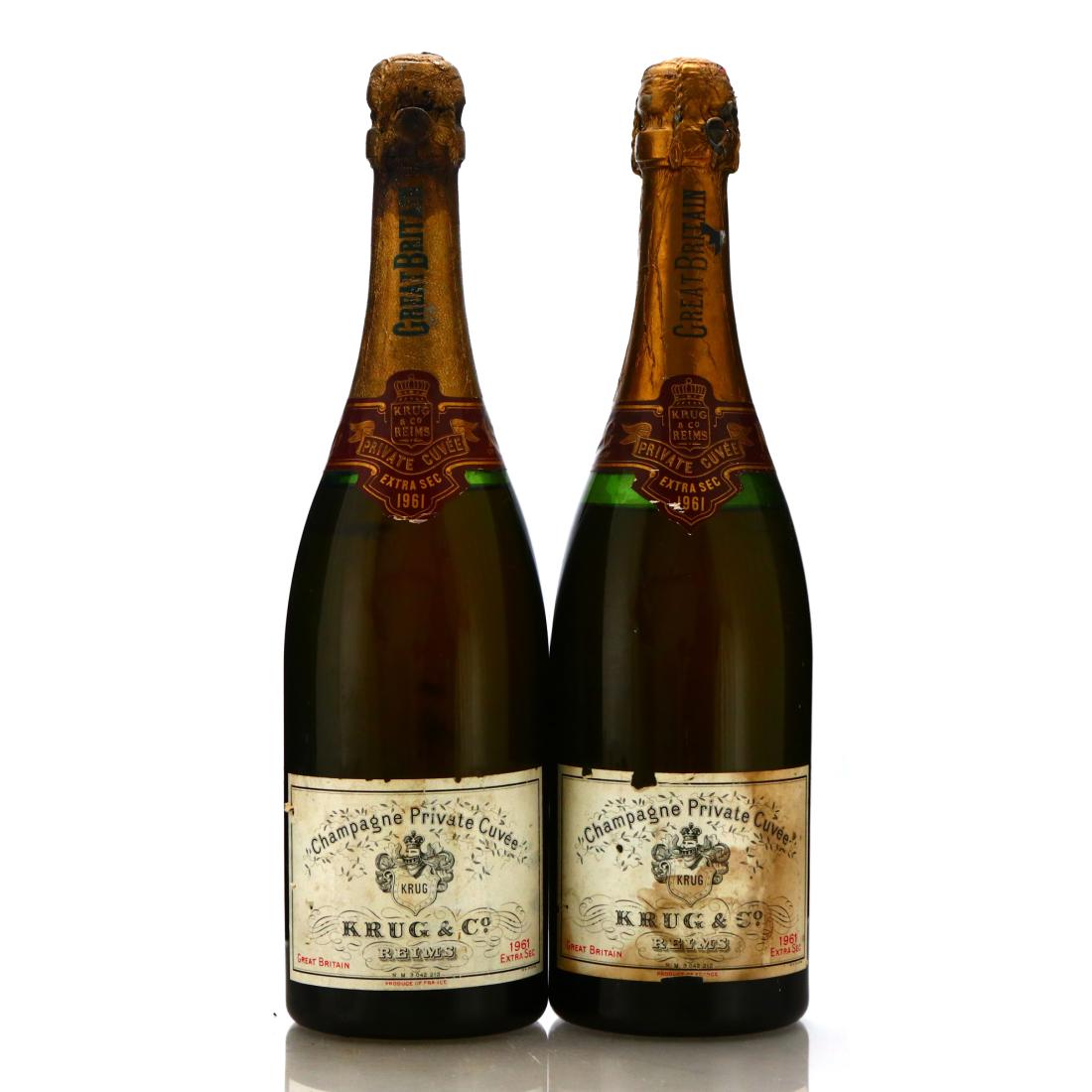 Image for Krug Private Cuvee Extra Sec 1961 Vintage Champagne