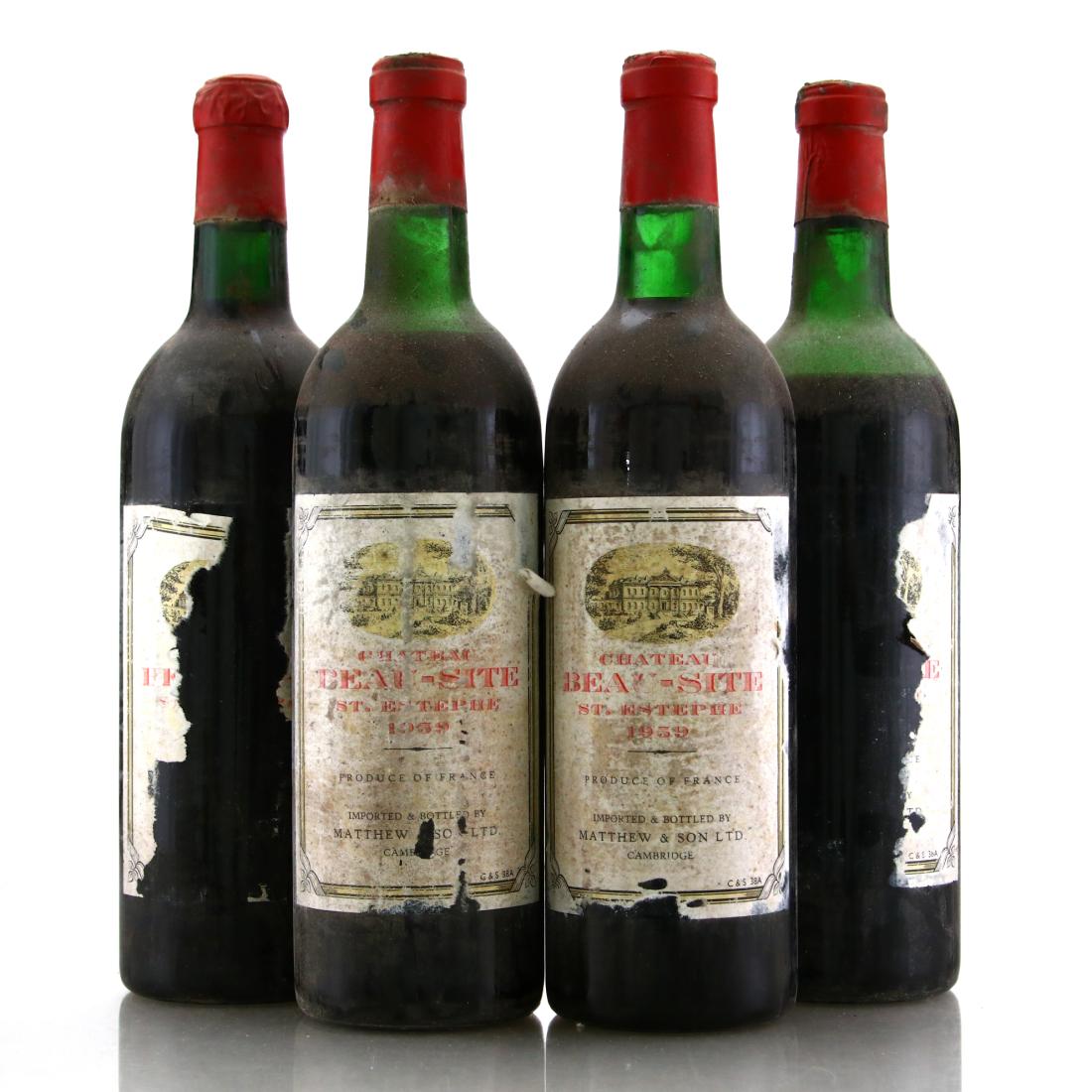 Image for Ch. Beau-Site 1959 St-Estephe
