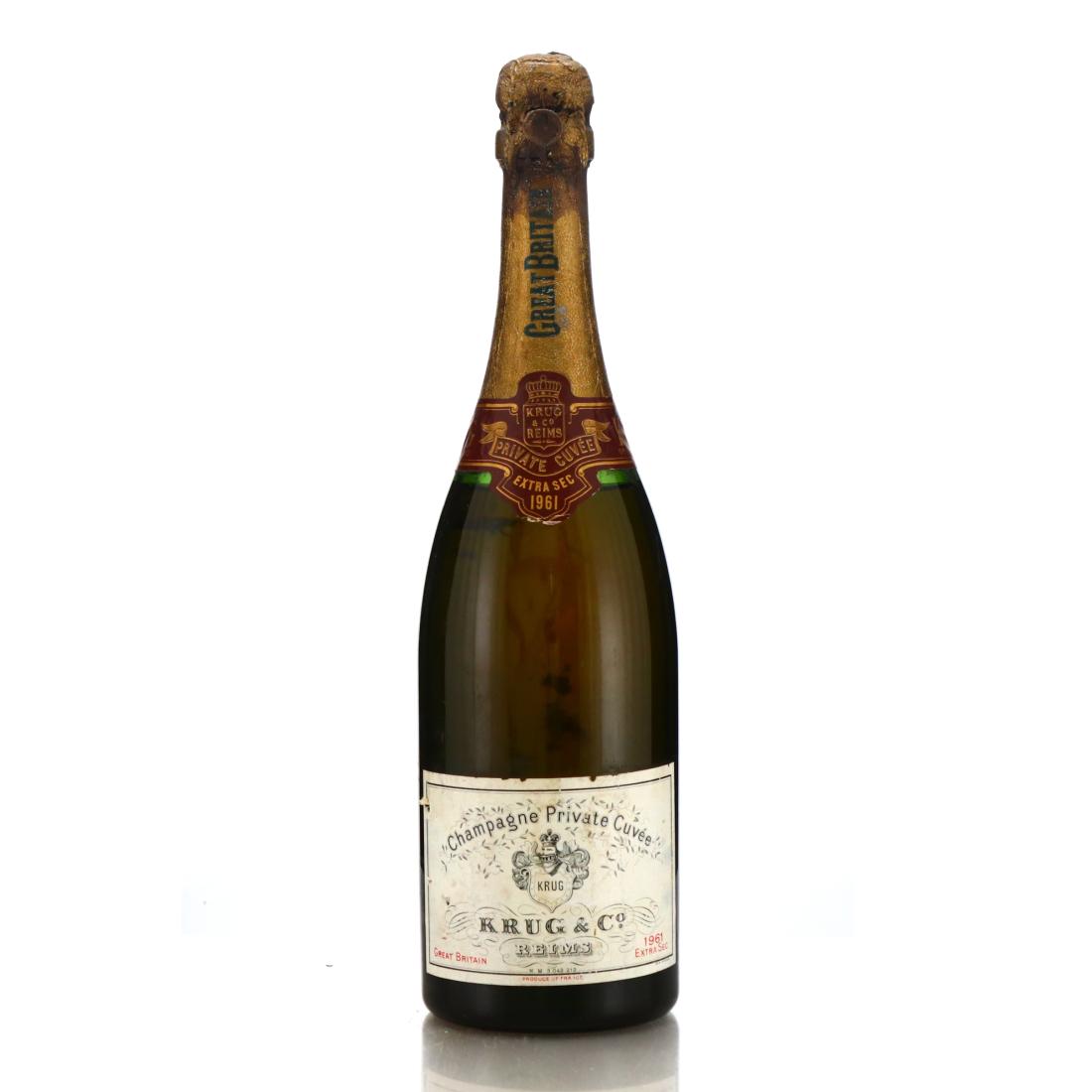 Image for Krug Private Cuvee Extra Sec 1961 Vintage Champagne