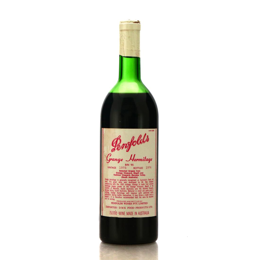Image for Penfolds Bin 95 Grange Hermitage 1975