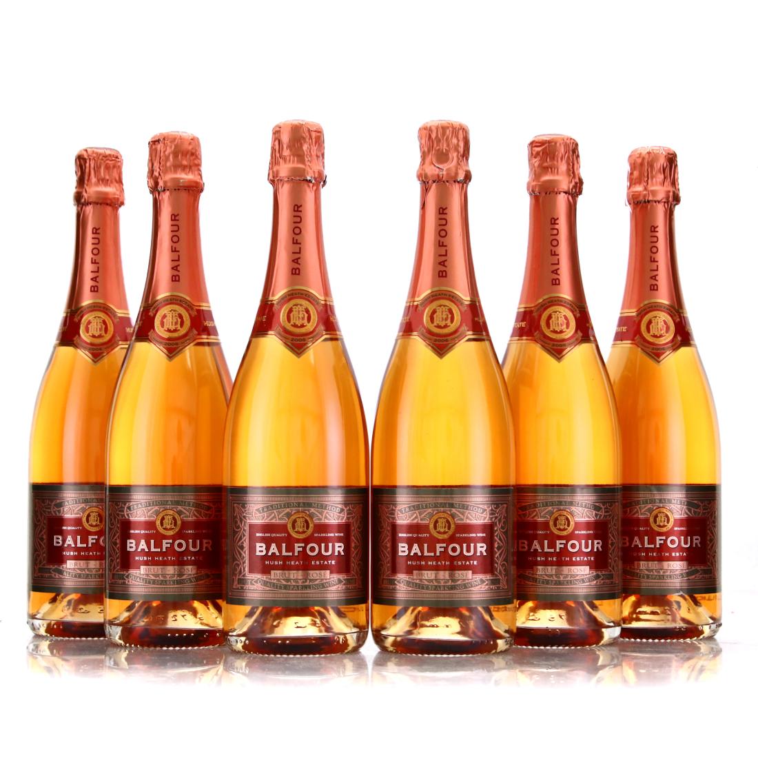 Image for Hush Heath Balfour Brut Rose 2006 Vintage English Sparkling