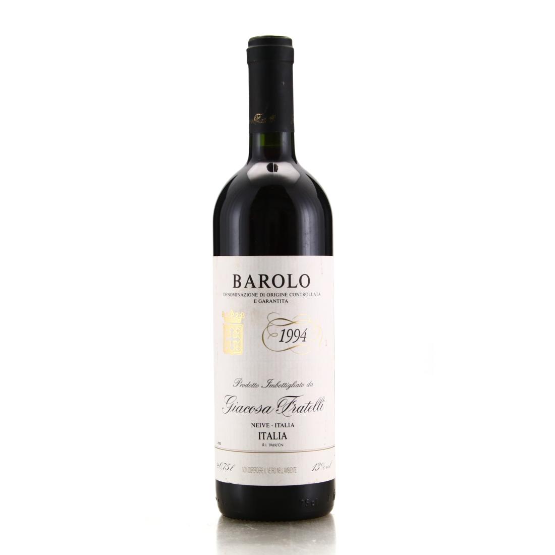 Image for Giacosa Fratelli 1994 Barolo