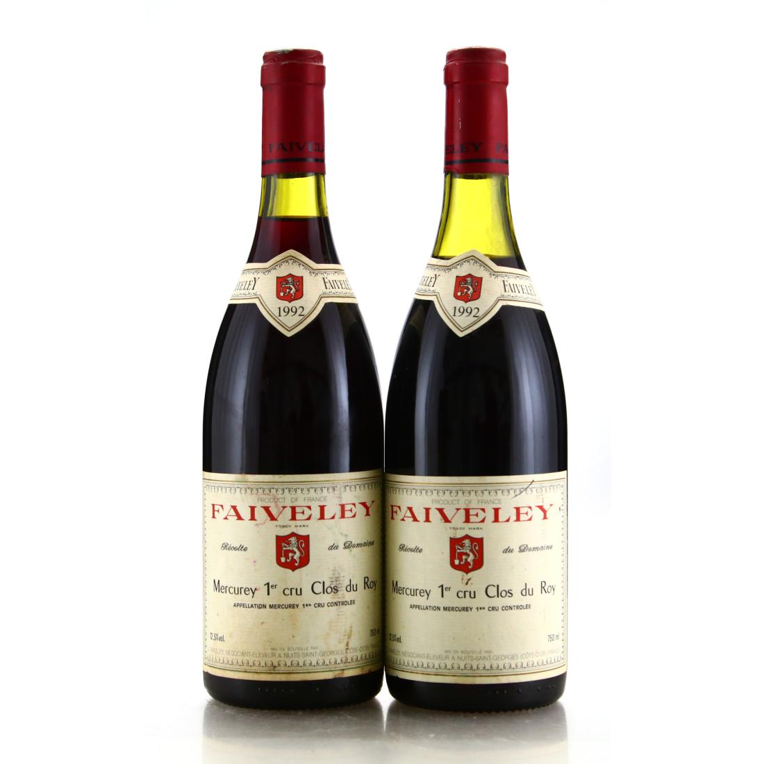 Image for Dom. Faiveley Clos Du Roy 1992 Mercurey 1er-Cru