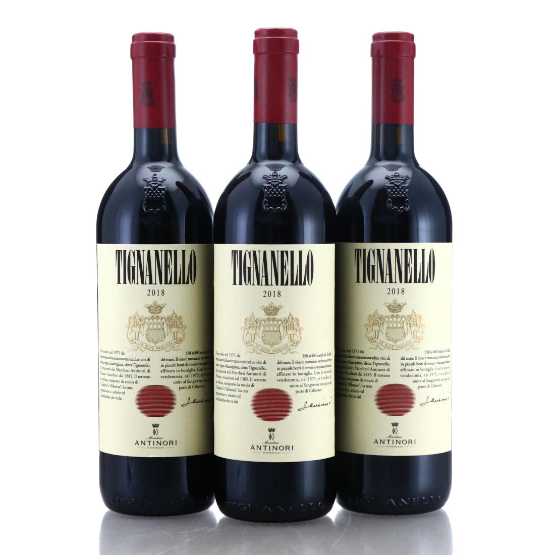 Image for Antinori Tignanello 2018 x 3 