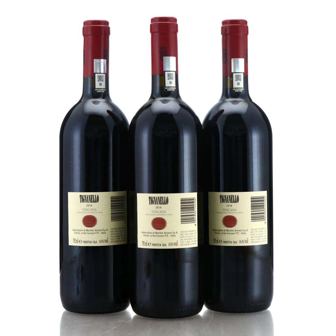 Image for Antinori Tignanello 2018 x 3 