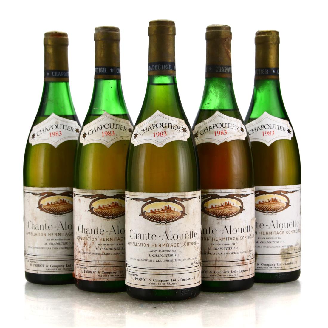 Image for M.Chapoutier Chante-Alouette 1983 Hermitage Blanc