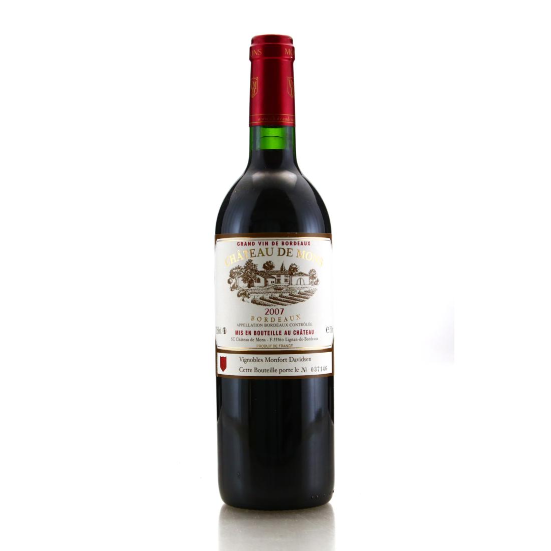 Image for Ch. De Mons 2007 Bordeaux