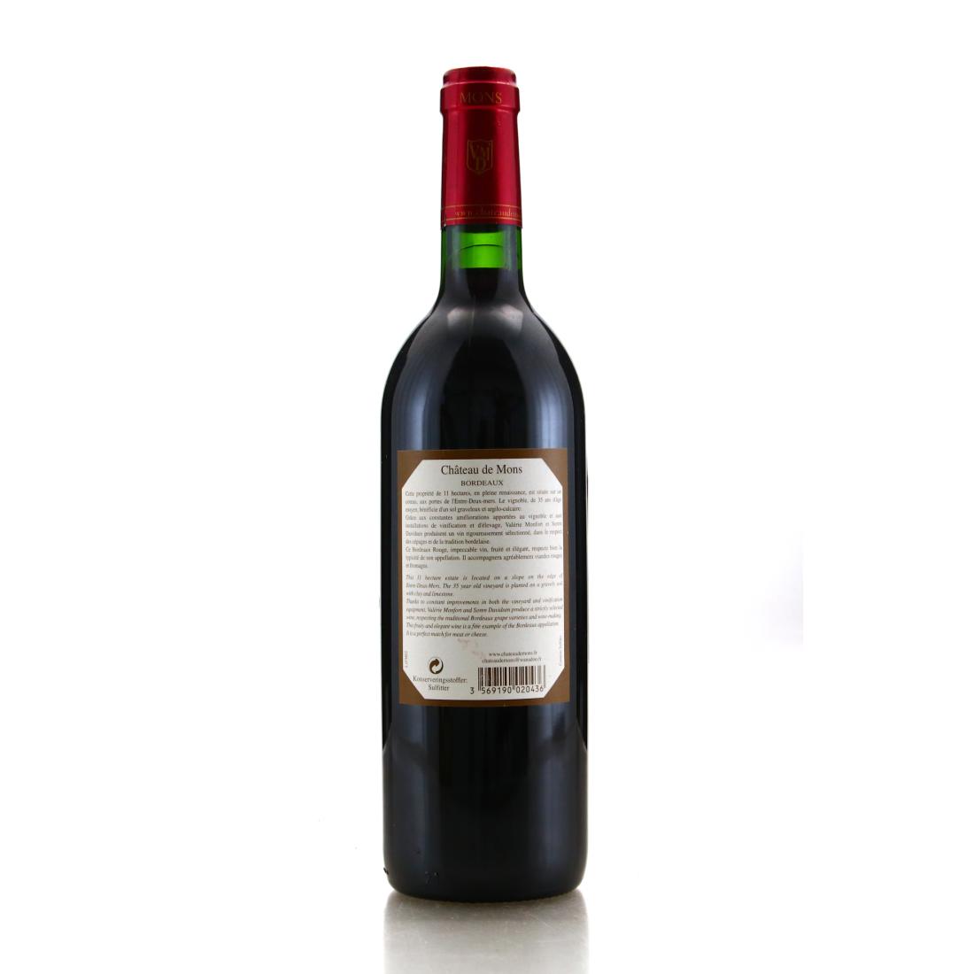 Image for Ch. De Mons 2007 Bordeaux