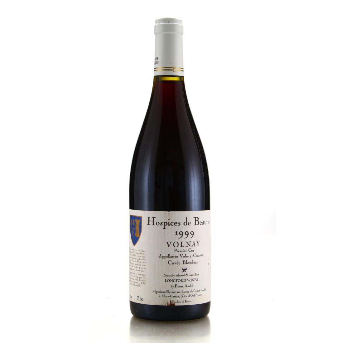Image for Pierre Andre Cuvee Blondeau 1999 Volnay 1er-Cru
