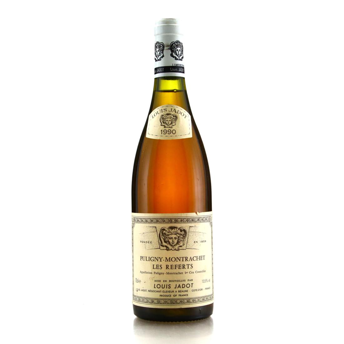 Image for Louis Jadot Les Referts 1990 Puligny-Montrachet 1er-Cru