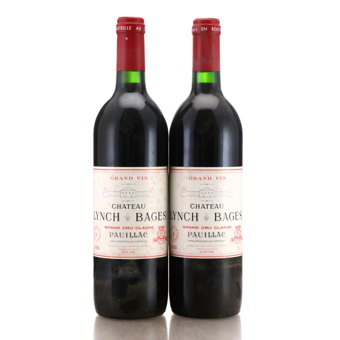 Ch. Lynch-Bages 1988 Pauillac 5eme-Cru 2x75cl