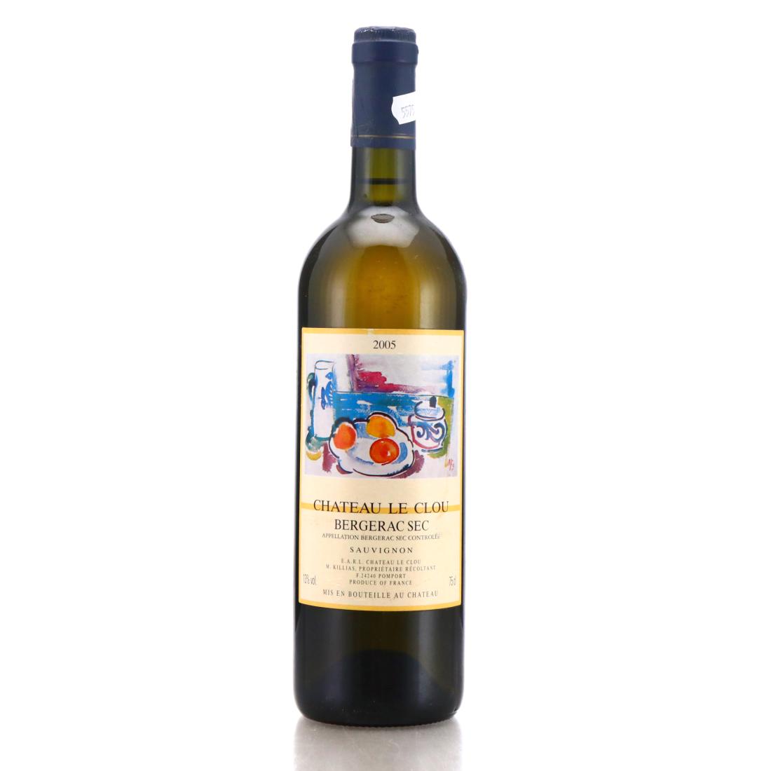 Image for Ch. Le Clou Sauvignon Blanc 2005 Bergerac Sec