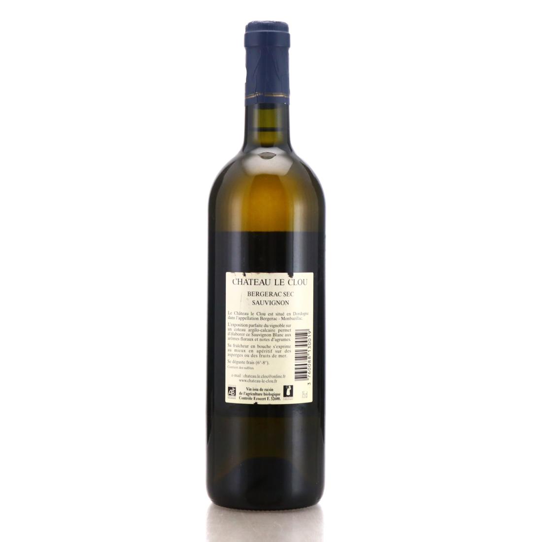 Image for Ch. Le Clou Sauvignon Blanc 2005 Bergerac Sec