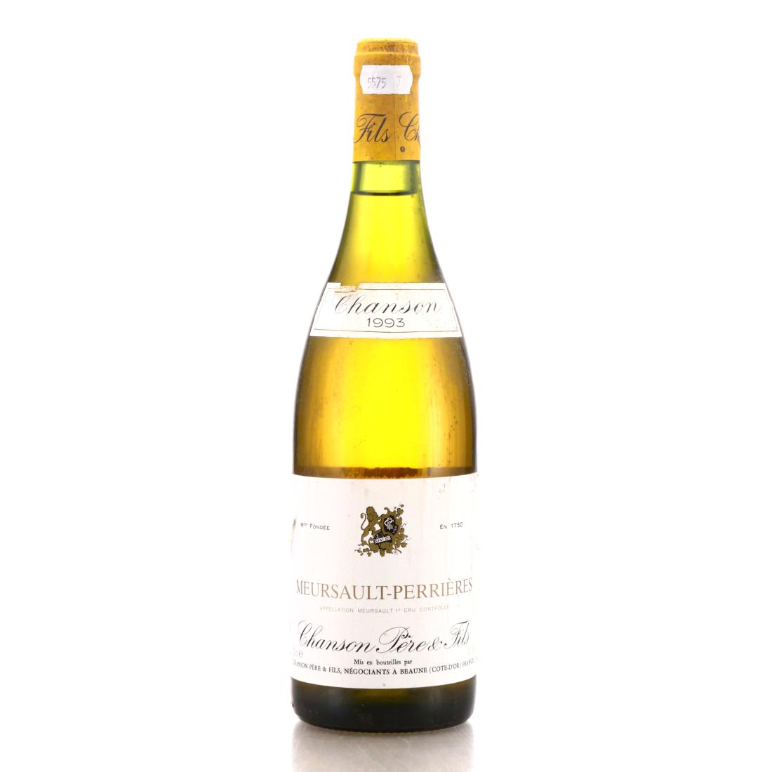 Image for Chanson 1993 Meursault-Perrieres 1er-Cru
