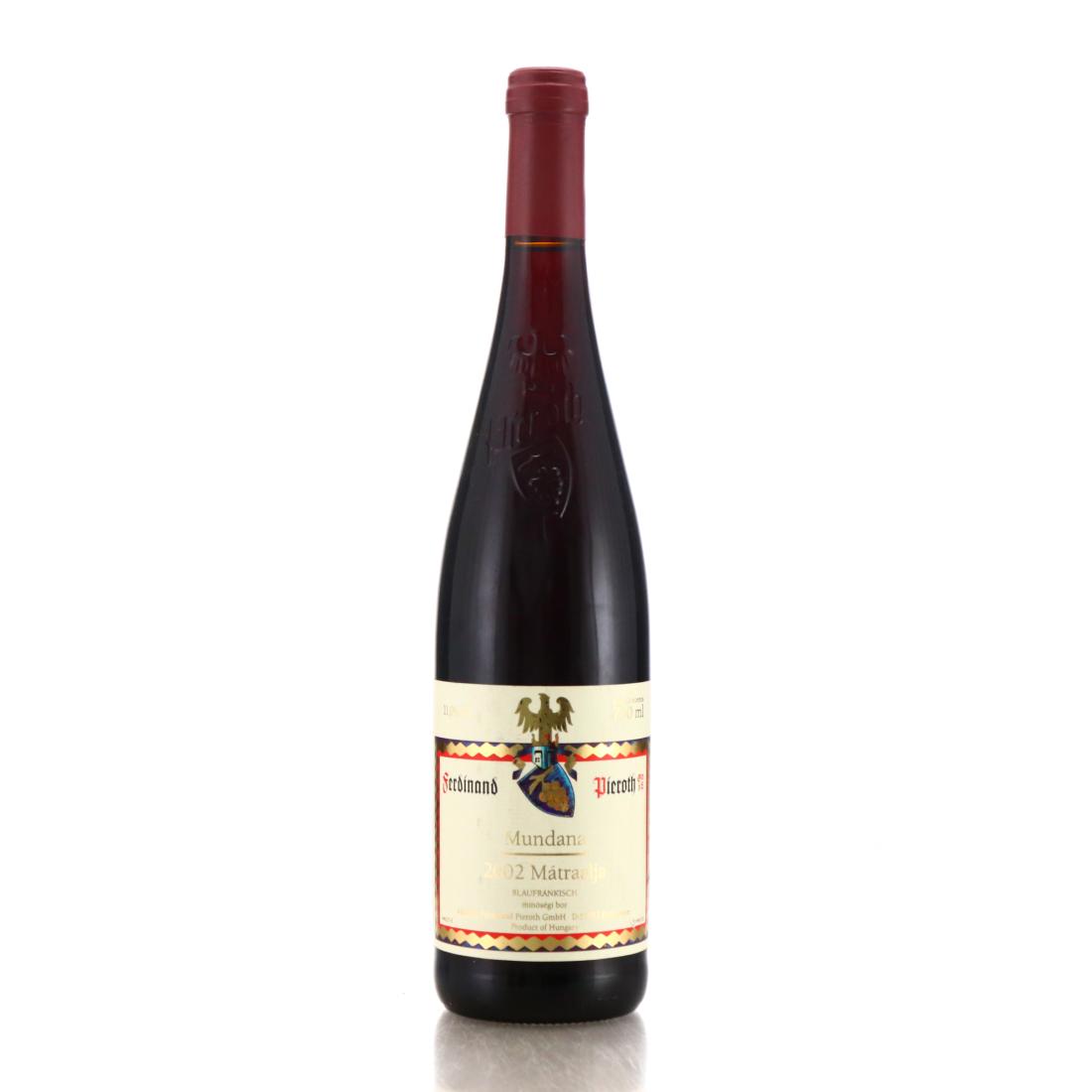 Image for Pieroth Mundana Matraalja Blaufrankisch 2002 Hungary