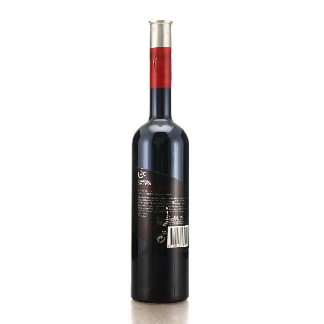 Image for Edwards and Chaffey Section 353 Cabernet Sauvignon 1998 McLaren Vale