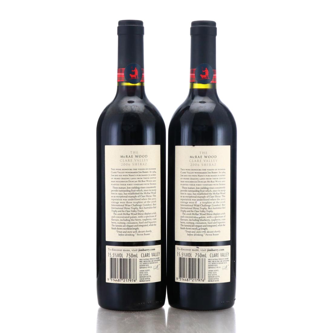 Image for Jim Barry The McRae Wood Shiraz 2006 Clare Valley
