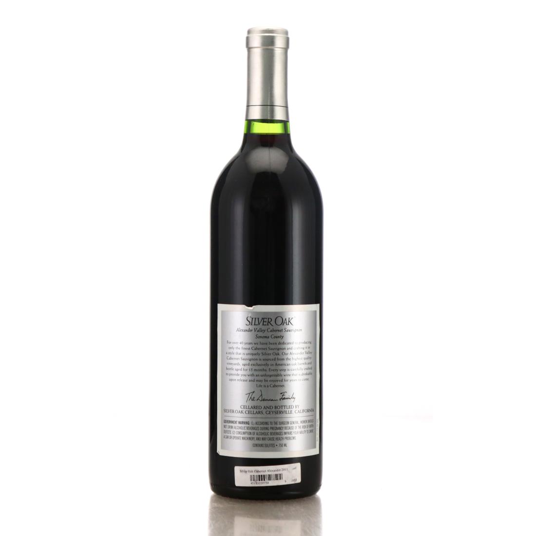 Image for Silver Oak Cabernet Sauvignon 2011 Alexander Valley