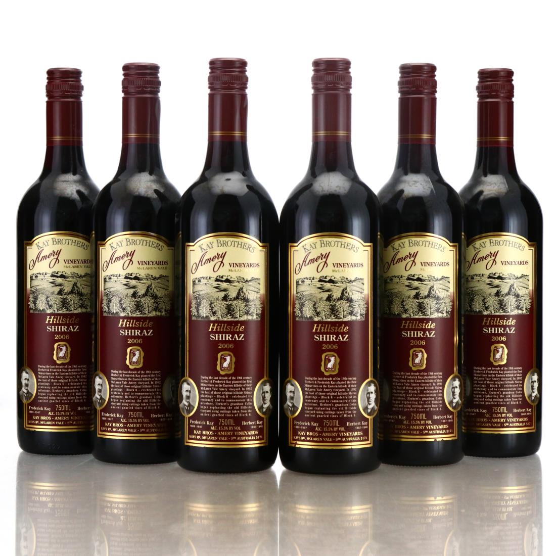 Image for Kay Brothers Amery Hillside Shiraz 2006 McLaren Vale