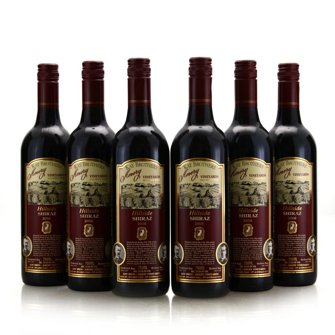 Image for Kay Brothers Amery Hillside Shiraz 2006 McLaren Vale