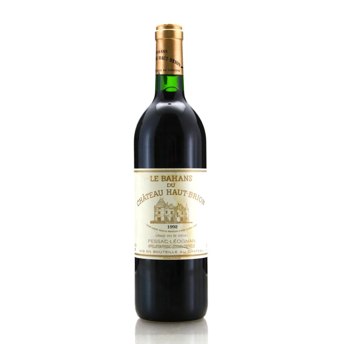 Image for Le Bahans Du Ch. Haut-Brion 1992 Pessac-Leognan