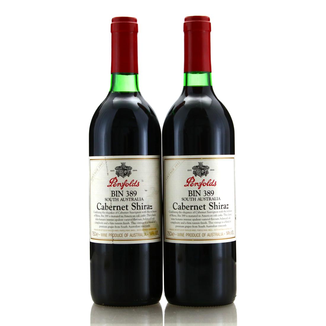 Image for Penfolds Bin 389 Cabernet-Shiraz 1997 South Australia
