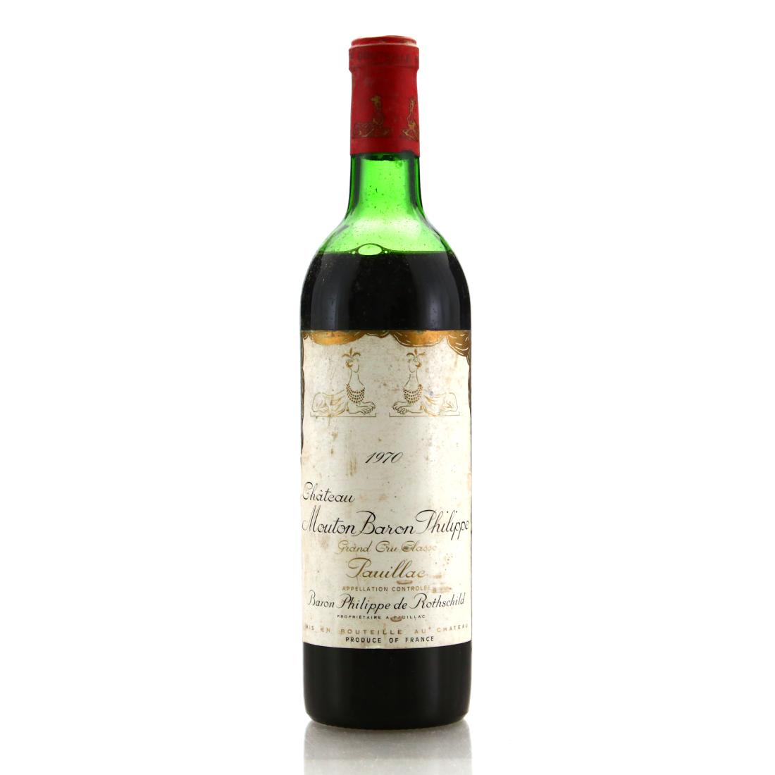 Image for Ch. Mouton Baronne Philippe 1970 Pauillac 5eme-Cru
