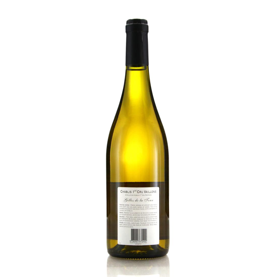 Image for Gilles De La Tour Vaillons 2008 Chablis 1er-Cru