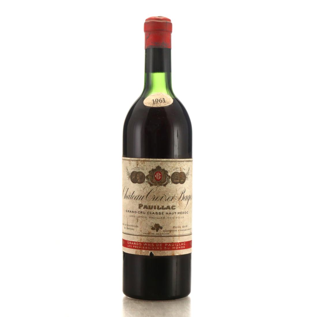 Ch. Croizet-Bages 1961 Pauillac 5eme-Cru