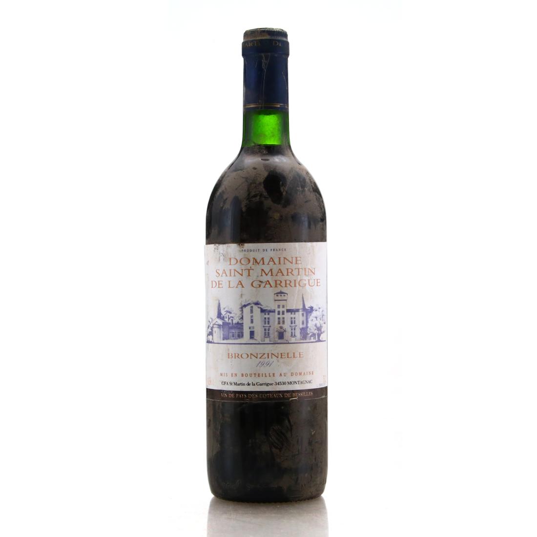 Image for Dom. Saint Martin De La Garrigue 1991 Coteaux de Bessilles