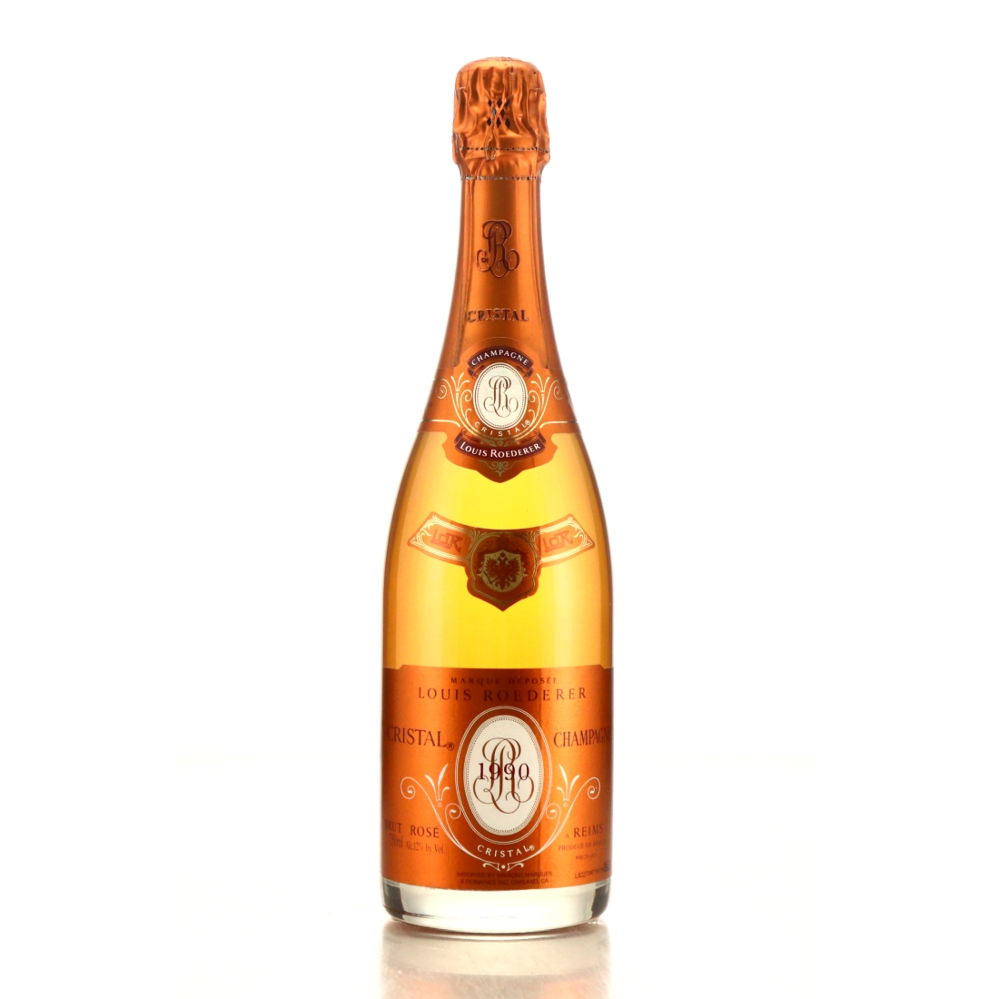 Louis Roederer Cristal Rosé 1990 Vintage Champagne