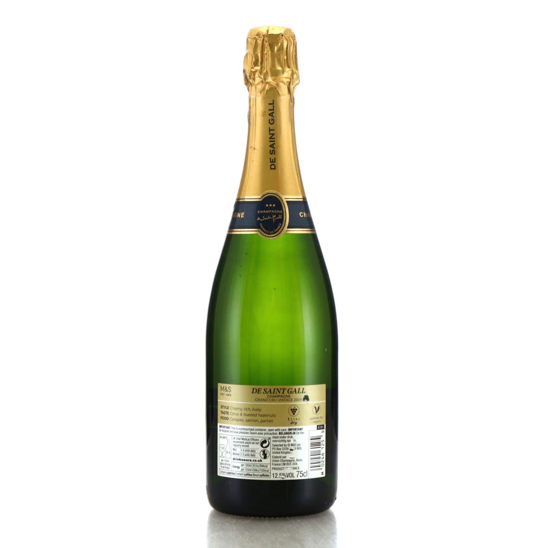 Image for De Saint Gall Brut 2009 Vintage Champagne Grand-Cru