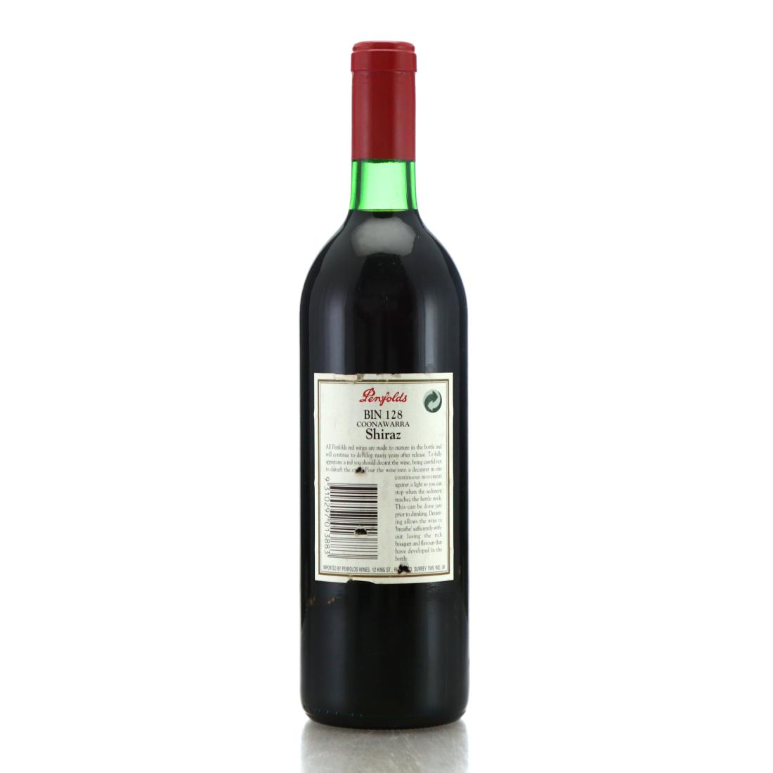 Image for Penfolds Coonawarra Bin 128 Shiraz 1992 South Australia