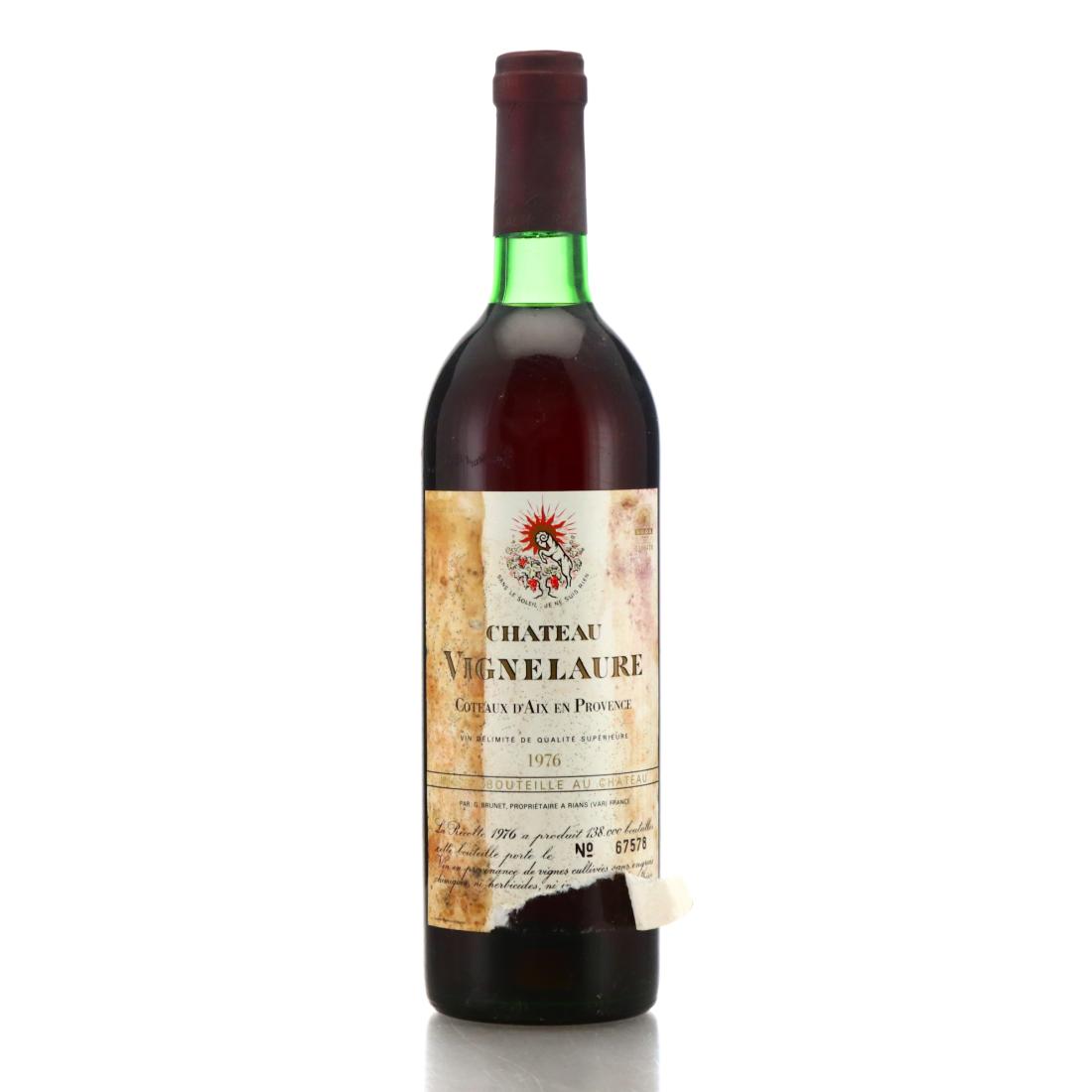 Image for Ch. Vignelaure 1976 Coteaux-d'Aix-En-Provence