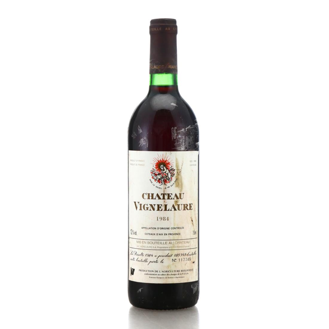Image for Ch. Vignelaure 1984 Coteaux-d'Aix-En-Provence