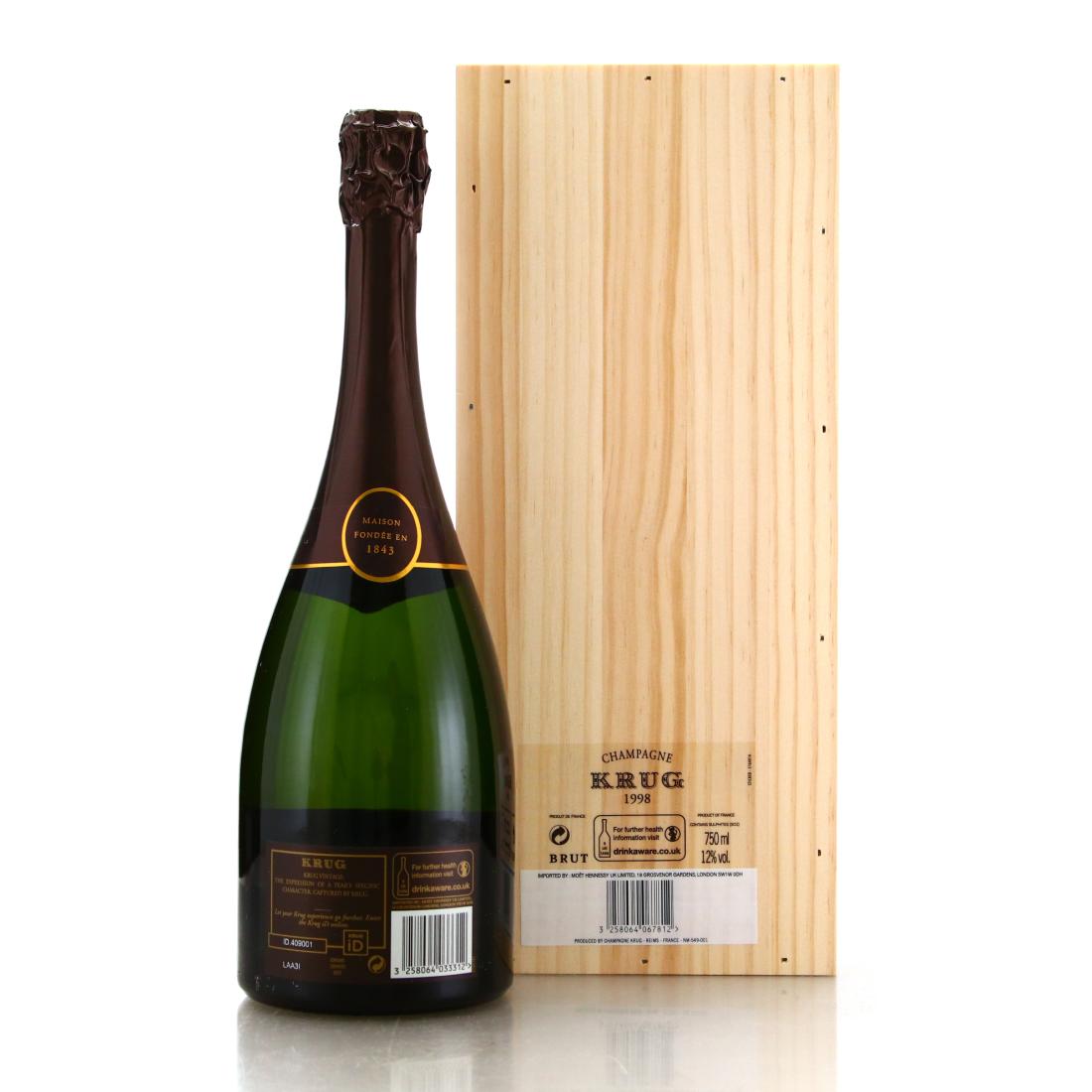 Image for Krug Brut 1998 Vintage Champagne