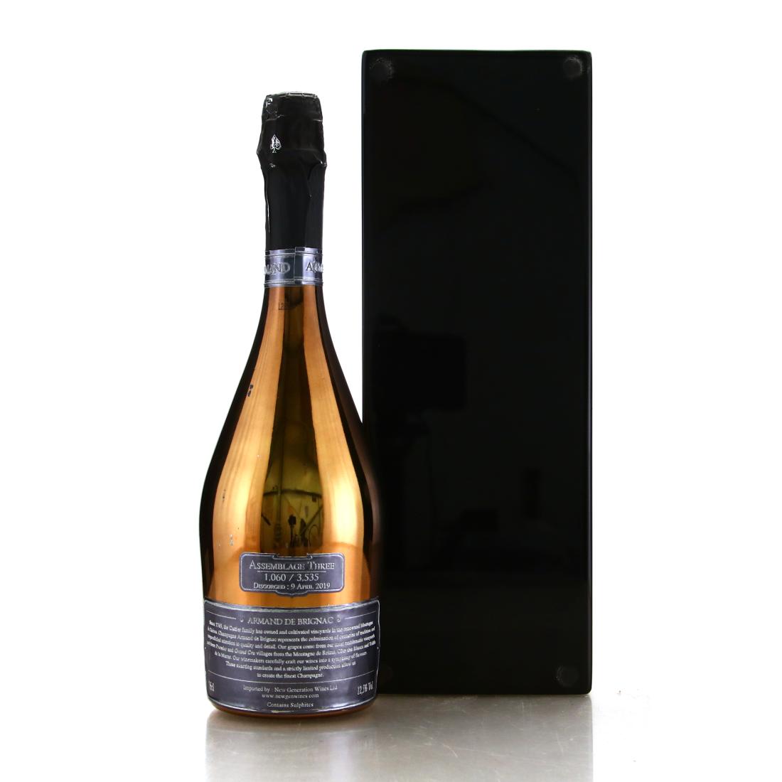 Image for Armand De Brignac Ace Of Spades Blanc De Noirs Brut Gold NV Champagne