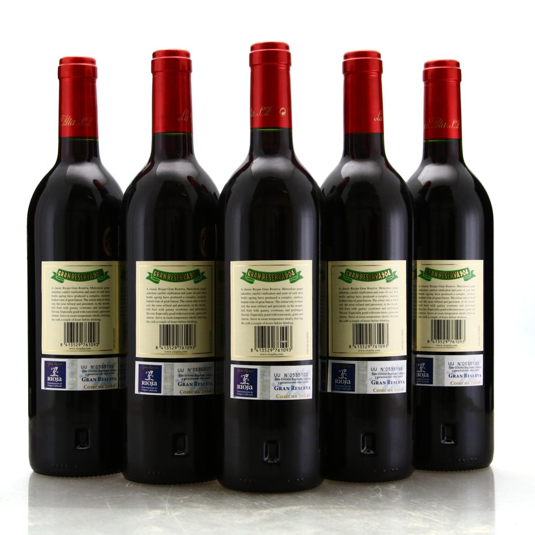 Image for La Rioja Alta 904 2004