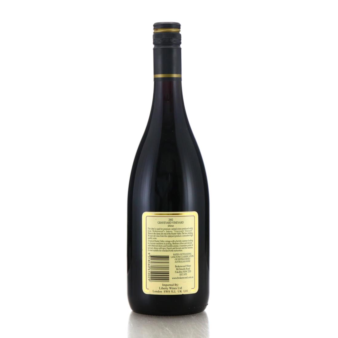 Image for Brokenwood Graveyard Shiraz 2002