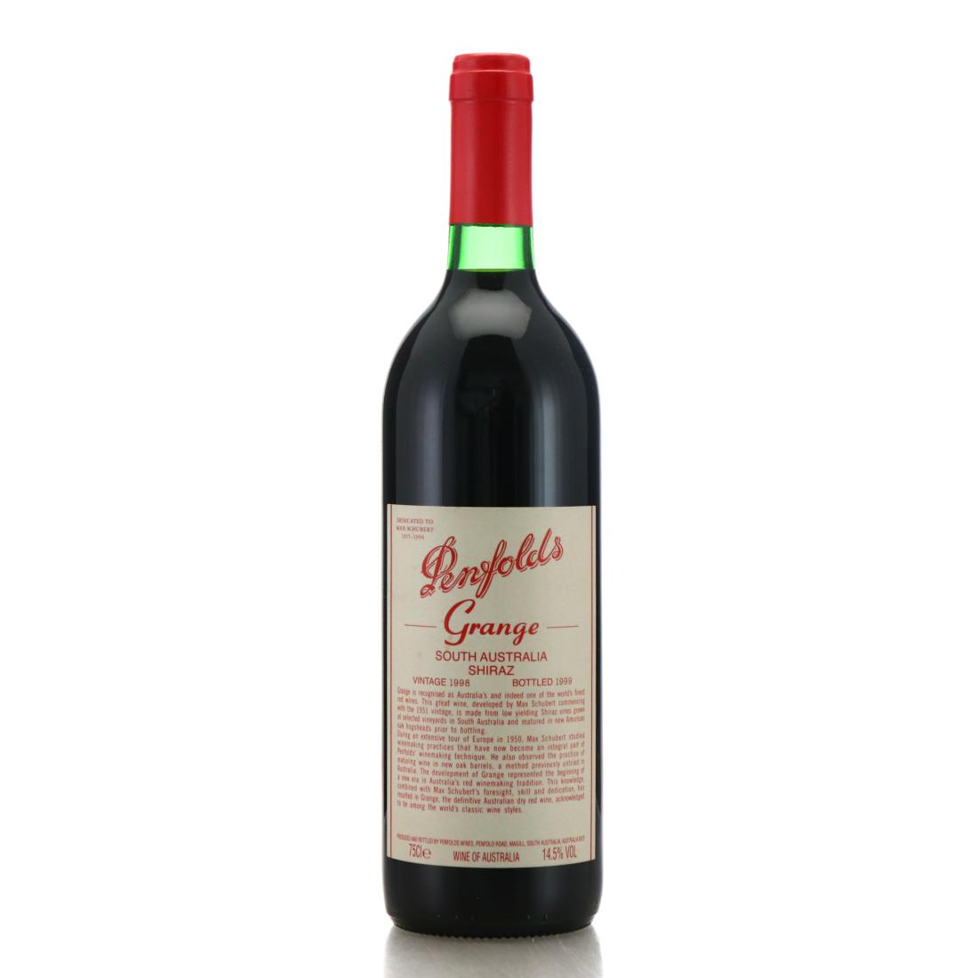 Image for Penfolds Grange Shiraz 1998 South Australia