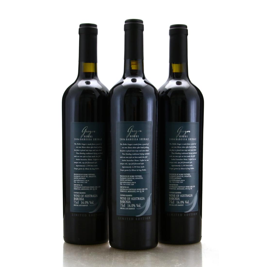 Image for Hobbs Gregor Shiraz 2006