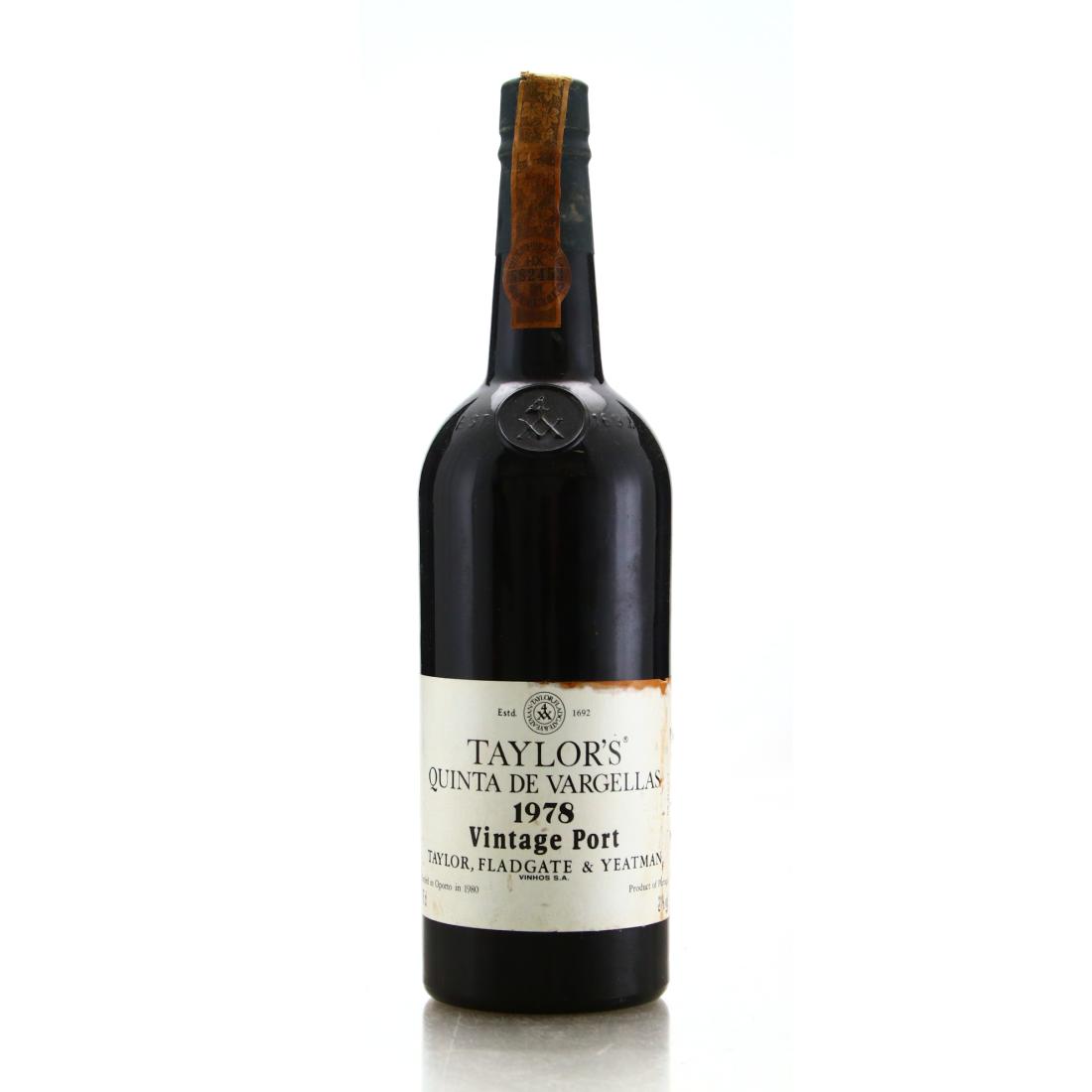 Image for Taylor's Quinta de Vargellas 1978 Vintage Port