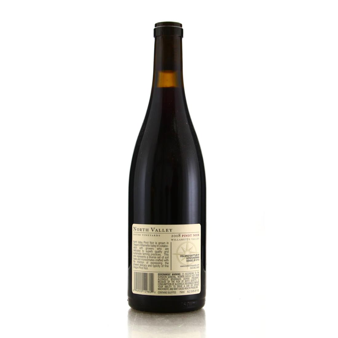 Image for North Valley Soter Vineyards Pinot Noir 2008 Willamette Valley