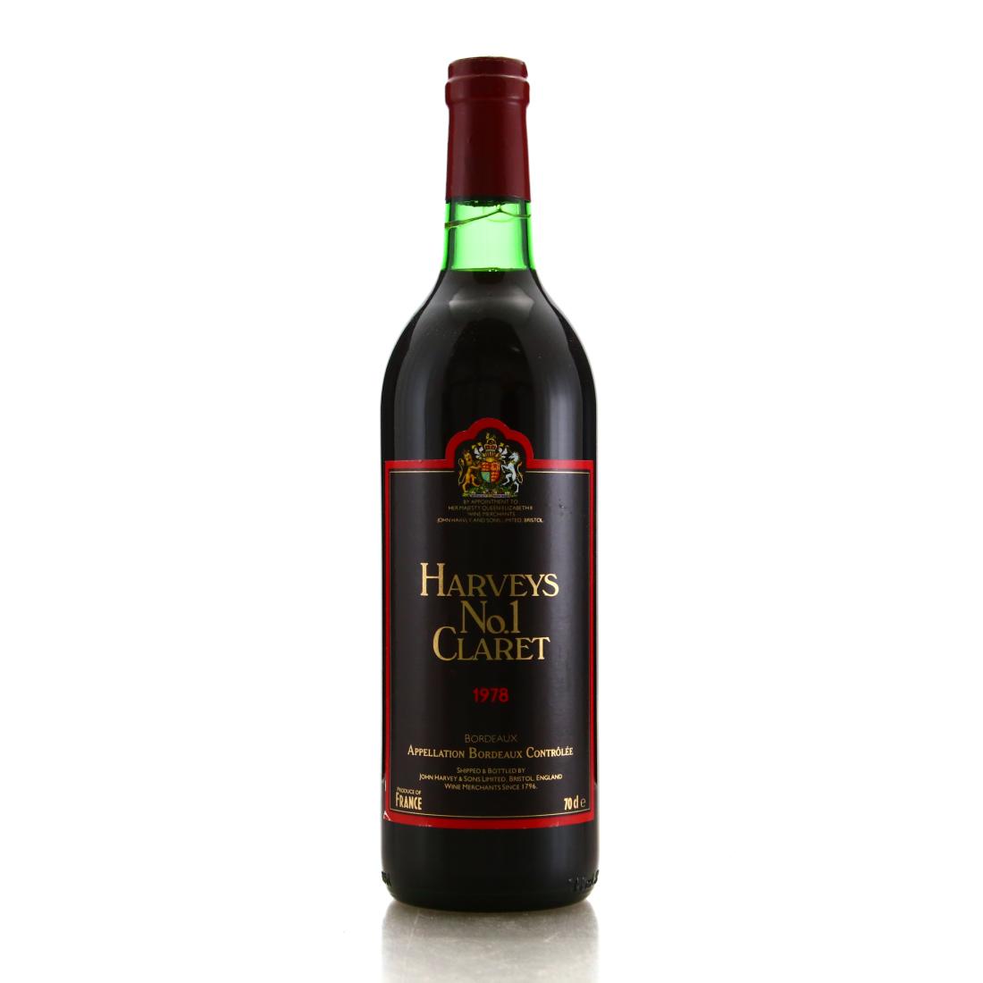 Image for Harveys No.1 Claret 1978 Bordeaux
