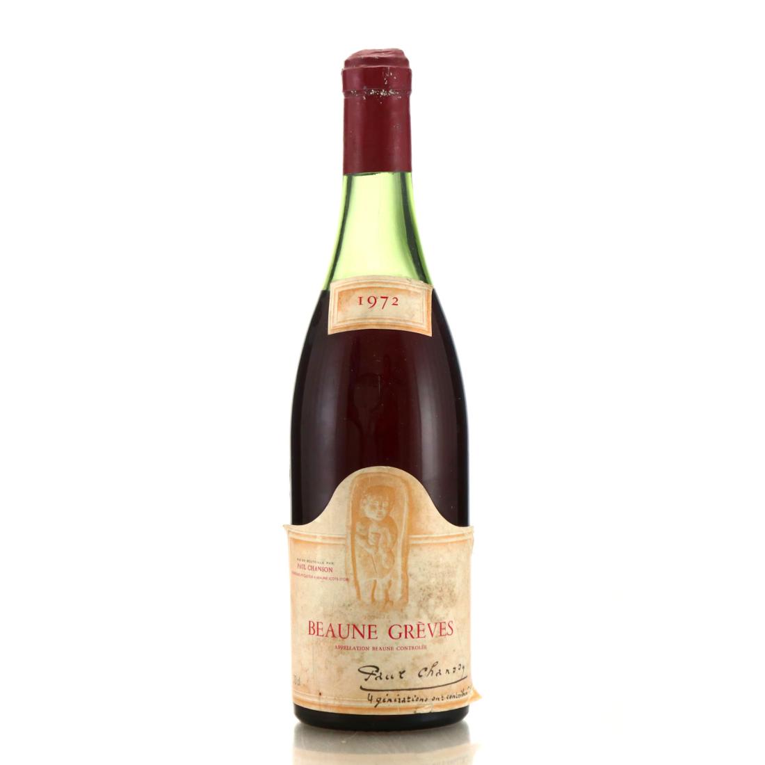 Image for Paul Chanson 1972 Beaune-Greves 1er-Cru