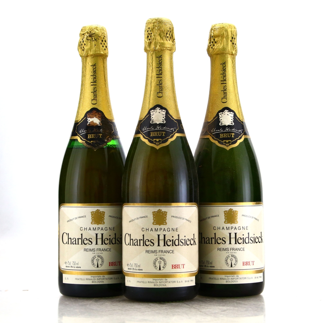Charles Heidsieck Brut NV Champagne 3x75cl