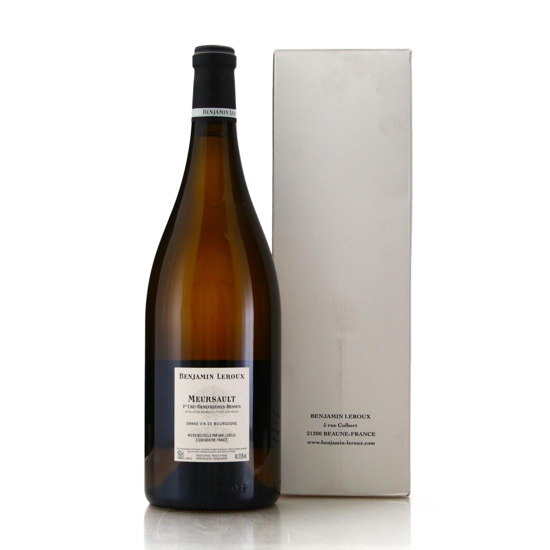 Image for Benjamin Leroux Les Genevrieres Dessus 2019 Meursault 1er-Cru