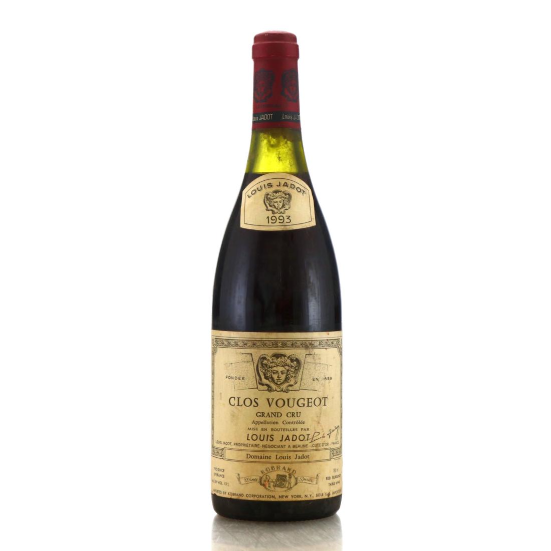 Image for Louis Jadot 1993 Clos De Vougeot Grand-Cru