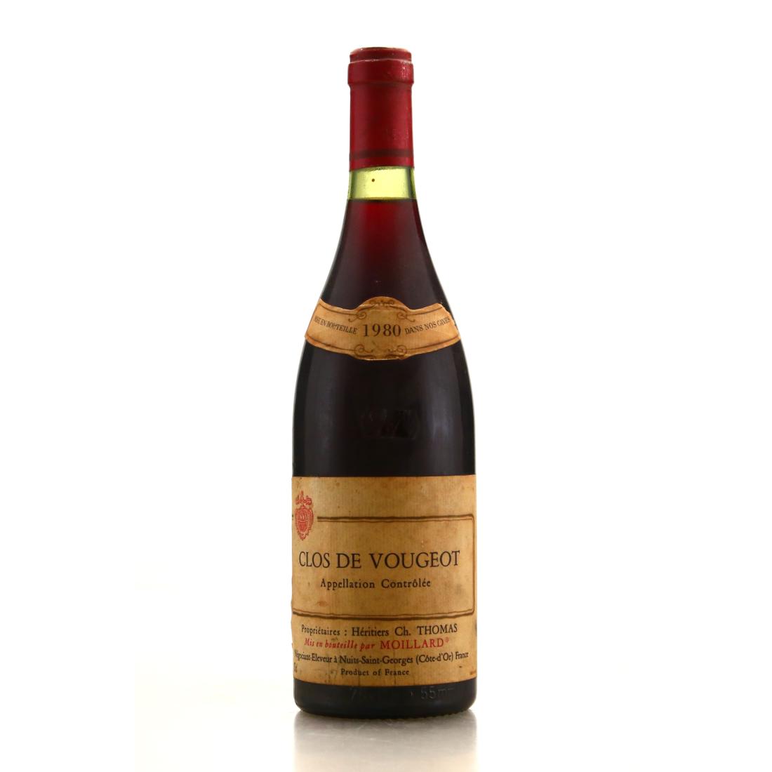 Image for Moillard Thomas 1980 Clos De Vougeot Grand-Cru