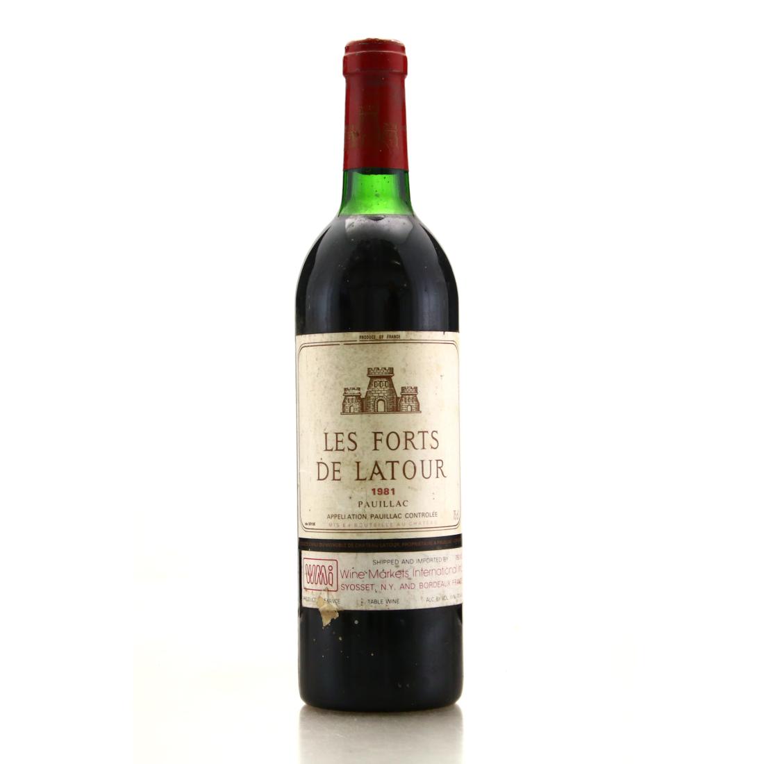Image for Les Forts De Latour 1981 Pauillac